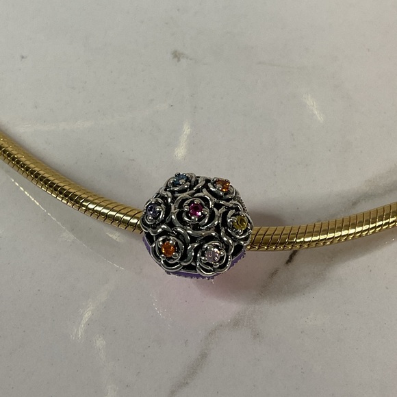 ๐ S925 Sterling Silver Bouquet Charm - Picture 7 of 8